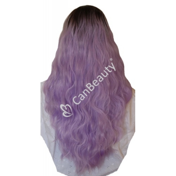 CanBeauty Vanessa Lavender Swiss Lace Front Synthetic Wig - Picture 5 of 5